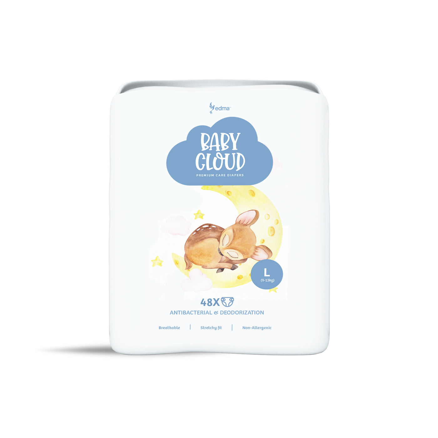 Ultra Soft Infant Diapers - Size L (For 11-27 Months)