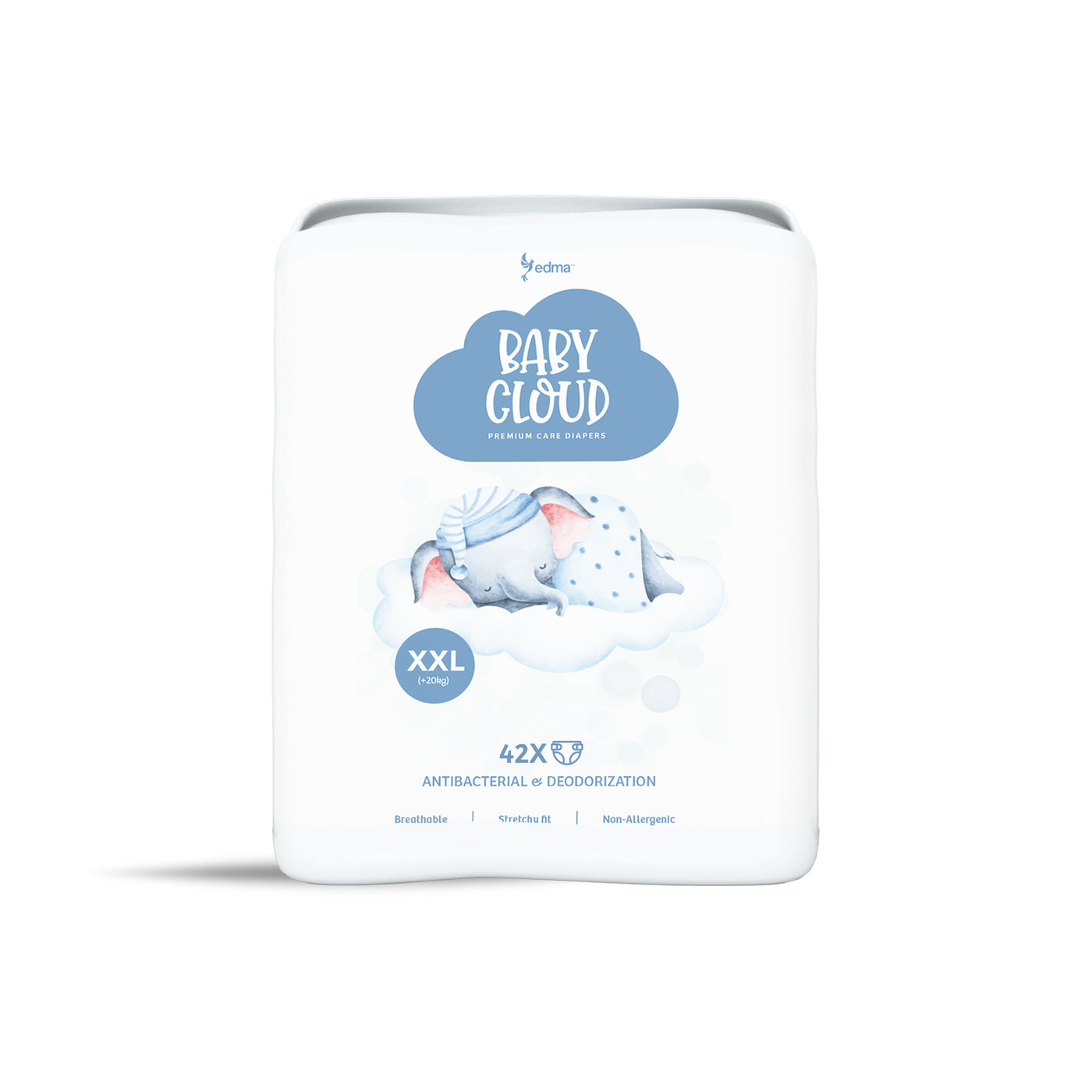 Ultra Soft Toddler Diapers - Size XXL (For 3 Years + )