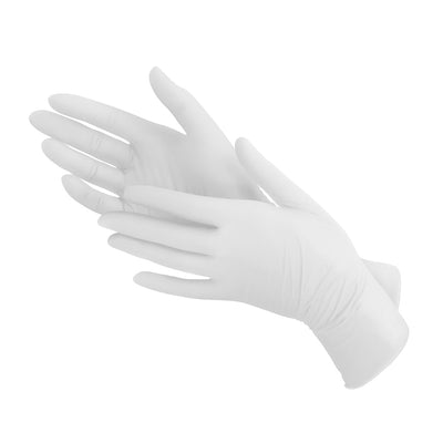 Edma Protect Pro Latex Surgical Gloves on hand